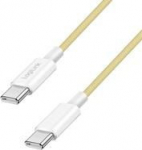 LogiLink USB-C 1.5m w nylon braided yellow - kabel LogiLink USB-C - USB-C 1.5m M/M nylon braid, ż&oacute;łty