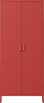 Jan Nowak FLAVIO wardrobe, 800 x 1850 x 450 mm, Modern: czerwona