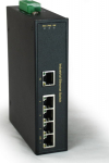 LevelOne Industr.Switch 5xFE/IP30+DIN Metall