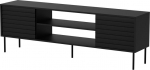 Cama MEBLE Cama EF CORTINA TV cabinet 180x40x60 black