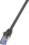 Logilink Patch cable with Cat7-Rohk. primrose. S/FTP schw 20.0m