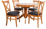 Dining set MIX & MATCH table and 4 chairs