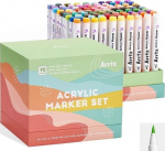 Acrylic Marker Pens ARRTX 90B, 90 Colors, Landscape Colors