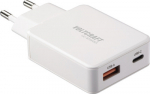 Voltcraft UC-1C1A65W01 USB Ladeger&auml;t USB-C USB-A Fast Charge PD 3.0 Wei&szlig; - USB Typ C