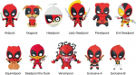Monogram International Monogram Marvel: Deadpool (Series3) (Blind Bag/Random) 3D Foam Bag Clips Figures (68595)