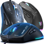 Mysz Onikuma ONIKUMA CW917 Wired Gaming Mouse RGB : Color - czarny