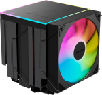 Alpenf&ouml;hn Matterhorn 2 Aurora Max CPU Cooler, 250 W TDP, Dual Tower, 2x 120 mm PWM, ARGB &ndash; black