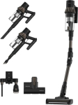 Taurus Homeland X9 Pro Pet & Car Cordless Stick Vacuum Cleaner Battery-powered Dry HEPA Bagless 0.7 l 615 W Black, Brown 2.5 Ah