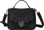 Loungefly Disney: Mickey & Minnie Spiderweb and Bats Crossbody Bag (WDTB3561)