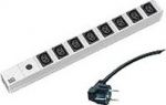 Bachmann Protection - Steckdosenleiste (Rack - mountable) - output terminals: 8 (power IEC 60320 C13)