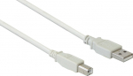 Alcasa Good Connections USB2.0 Kabel A-B grau 0.25m