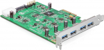 Delock PCI Express Card x4 > 4 x External - USB-Adapter