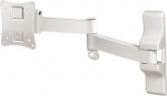 Seinakinnitus Hama FULLMOTION TV Wall Bracket white, kuni 25kg, 10`-26`, VESA75 kuni VESA100, valge, 3 liigendit