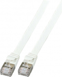 EFB Elektronik EFB RJ45 Flachpatchkabel U/FTP Cat.6A PVC 0.50m grau