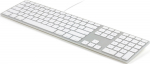 Matias FK318B-DE - Full size (100%) - Kabelgebunden - USB - mechanical Switch - QWERTZ - Wei&szlig;
