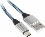 Tracer 46266 USB 2.0 Type C A Male 1m Black Blue