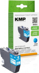 KMP Patrone Brother LC3219XLC cyan 1500 S. B58CX refilled