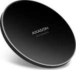 Axagon WDC-P10T mobile device charger Mobile phone Smartphone Tablet Black USB Wireless charging Fast charging Indoor