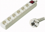 Power Strip PremiumCord 6 sockets 10 m White (pp6k10)