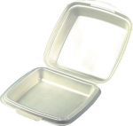 PAPSTAR 12043 - Lunch box - adult - Beige - Expanded polystyrene EPS