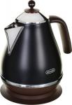 Delonghi | Icona Vintage | KBOV2001BK | Standard kettle | 2000 W | 1.7 L | Stainless steel | 360&deg; rotational base | Black