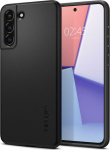 Kaitse&uuml;mbris Thin Fit, Samsung Galaxy S21 FE 5G, &otilde;huke, must, Spigen