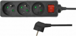 Listwa zasilająca AWTools 4 jack 3 m czarna (AW24691)