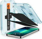 Spigen Tempered glass Spigen GLAS.tR ez Fit Apple iPhone 13 Pro Max Privacy [2 PACK]