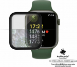 Kaitseklaas Apple Watch Series 8 / 7 (41mm), veekindel, kumera musta &auml;&auml;rega, PanzerGlass