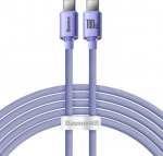 Cable USB Baseus USB-C - USB-C 2 m Violet (baseus_20220224134343)