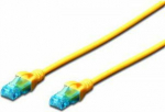 Digitus Patch cord U/UTP kat.5e PVC 3m ż&oacute;łty (DK-1512-030/Y)