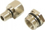 aqua computer Eheim straight adapter set 1046 auf G1/4 Zoll IG - silber