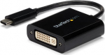 StarTech.com USB-C TO DVI ADAPTER, USB-C DVI VIDEO CONVERTER-BLACK