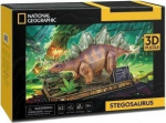Cubic Fun PUZZLE 3D NATIONAL GEOGRAPHIC STEGOSAUR