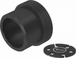 Barrow D5 Pumpengeh&auml;use, POM - schwarz