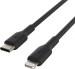 Belkin CAA003bt2MBK - 2 m - Lightning - USB C - Male - Male - Schwarz