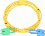 Extralink SC/APC-SC/UPC | Patchcord | Single mode, Duplex, G657A1, 3mm, 3m