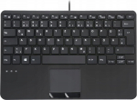 Keyboard Perixx PERIBOARD-525 DE B Mini-USB-keyboard with touchpad black