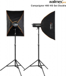 walimex pro Campaigner 400 HS Set Double