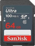 Sandisk Ultra SDXC 64GB Memory Card