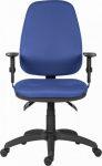 Powerton Office Chair Ergonomic Office Chair Anna, Niebieski