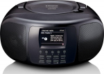 Lenco SCD-6000 - Ghettoblaster - 4 Watt - Schwarz
