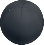 Leitz Ergo - active ball with extra balancing weight 65 cm, tummanharmaa