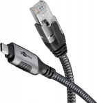 Wentronic goobay - Netzwerkkabel - USB-C (M) zu RJ-45 (M)