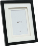 Deknudt S65KK2 black 15x20 Wood double Passepartout