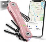 KeySmart iPro Works With Apple Find My Black