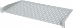 BKT Elektronik Fixed shelf 19&acute;&acute;, 1U, 250mm, mounting at front RAL 7035 grey