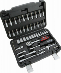Dedra Tool Set Socket Wrenches.CrV 46szt 13x1/4''''