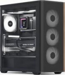AER AeroCool Geh Midi D501A-G-WT-V2 (W/Wood/ATX)
