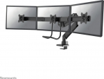 Neomounts NM-D775DX3BLACK, Full Motion, Monitor Arm (Clamp & Grommet)